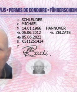 Belgian driver license online