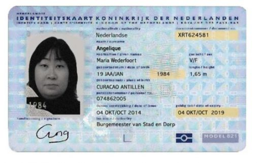 real  Netherlands  identity card online