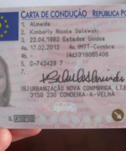 Portuguese driver license online