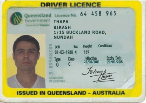 Australian driver license online