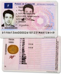 French driver license online