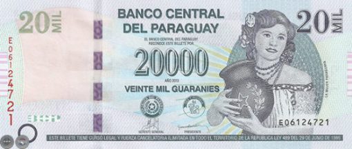 fake Paraguayan guarani bills online