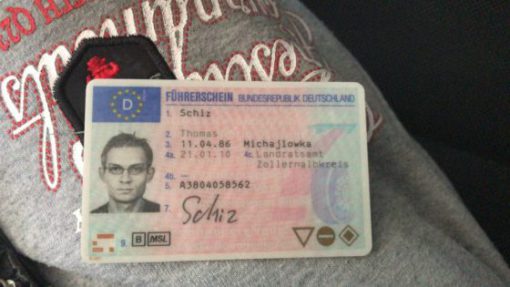 German driver license online